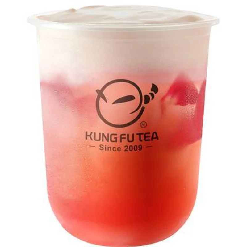 Cheese Milk Foam RoseOolong Tea